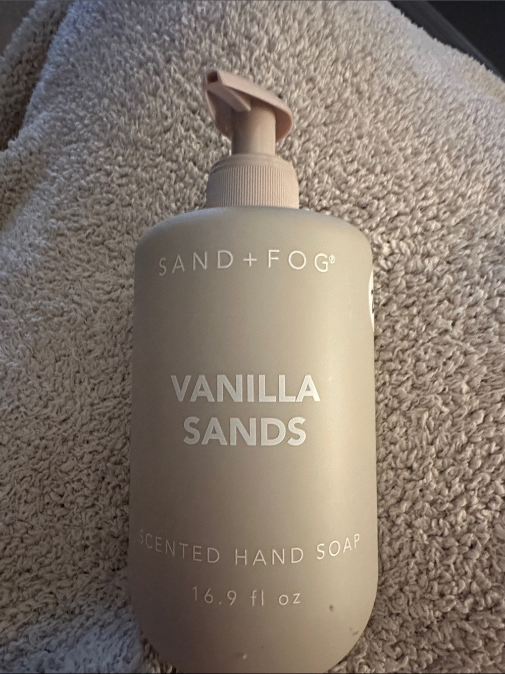 Sand and Fog Vanilla Sands Scented Hand Soap - new